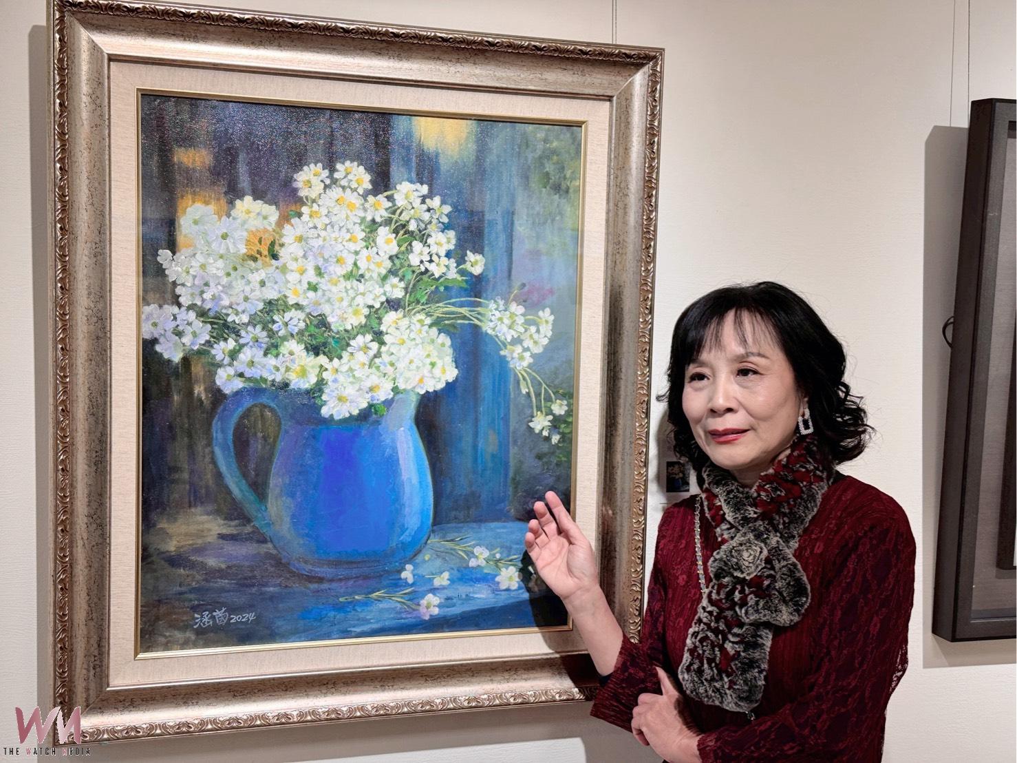 廖涵茵《光影拾韻》油畫創作展大墩揭幕 人氣爆棚展覽室首見第二現場 - https://www.watchmedia01.com