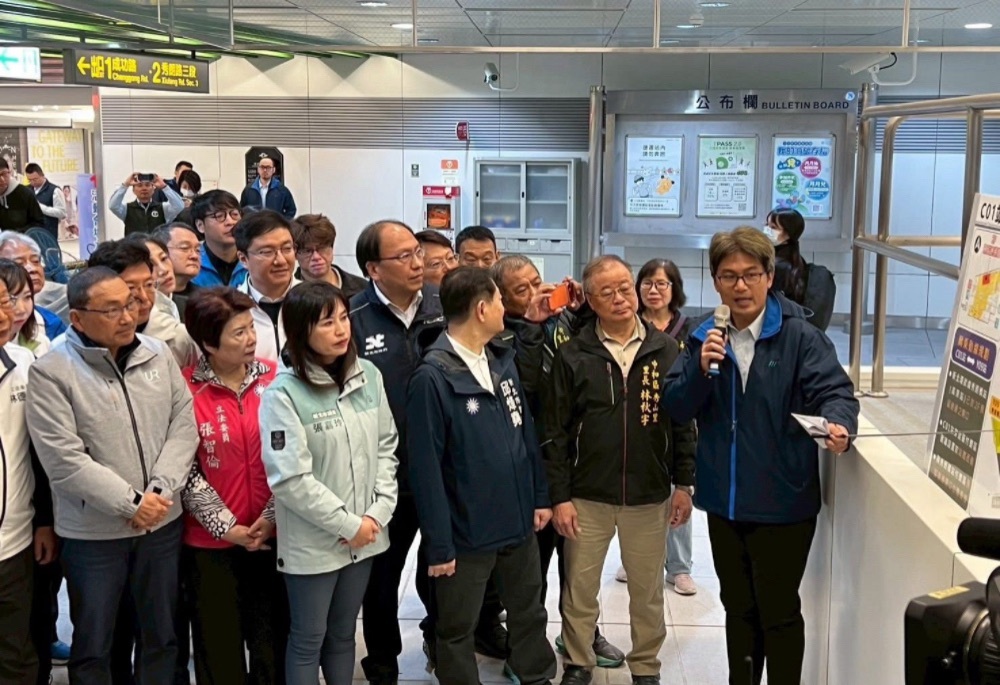 捷運中和光復線解雙橋塞車之苦 張嘉玲現地視察督進度 210 248260112a07