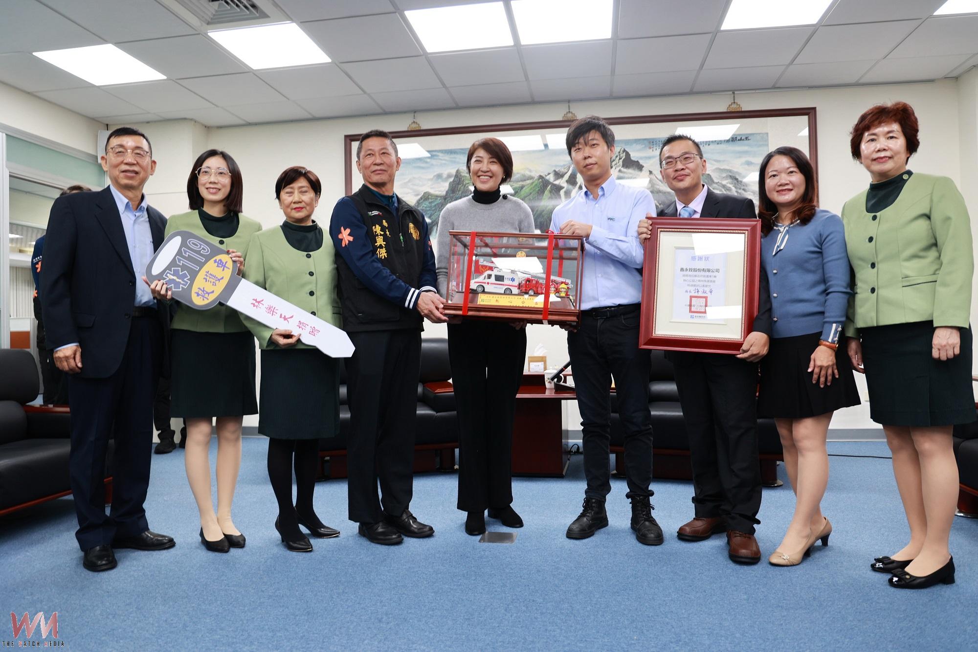提升偏鄉緊急救援能力 鑫永銓捐贈3輛全備救護車 - https://www.watchmedia01.com