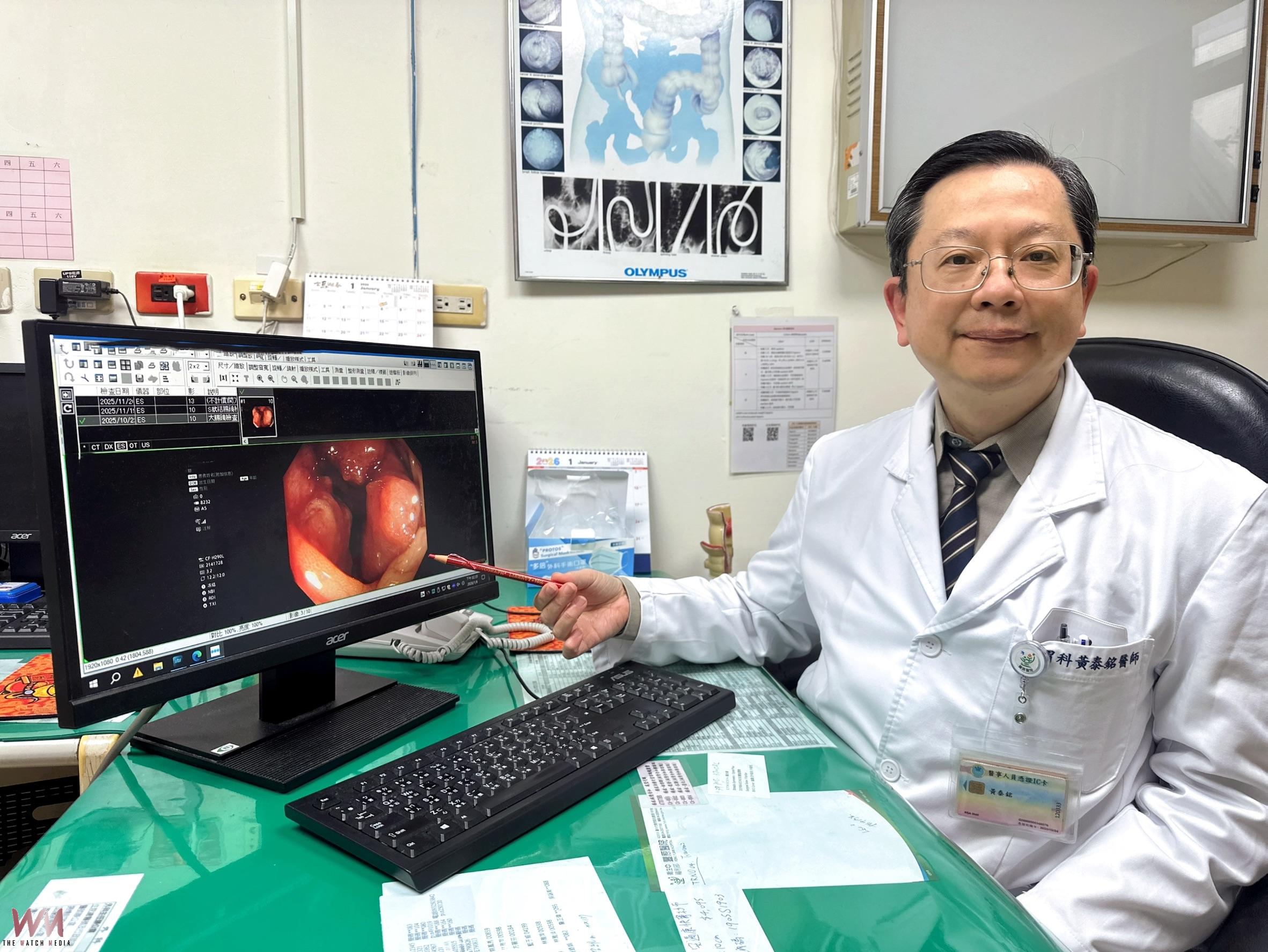 大腸腫瘤有年輕化趨勢　44歲男血便誤當痔瘡 未達篩檢年齡一照竟是大腸癌