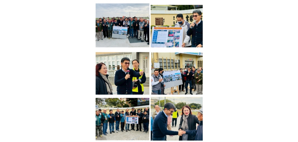 立委劉建國爭取中央經費 提升雲林人行環境品質 邀國土署長吳欣修會勘東勢、麥寮、元長三項人行改善工程