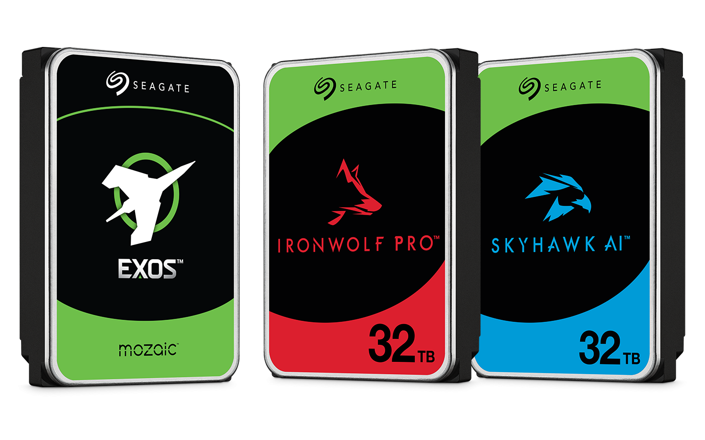 Seagate 推出業界首款 32TB CMR 硬碟 鎖定 AI 影像儲存需求