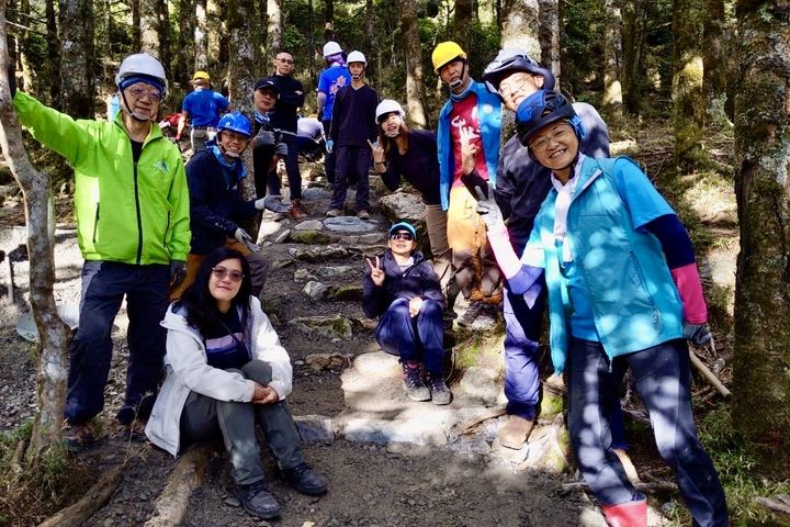 從旅人到護山:嘉明湖手作步道十載 雙手築起永續之路