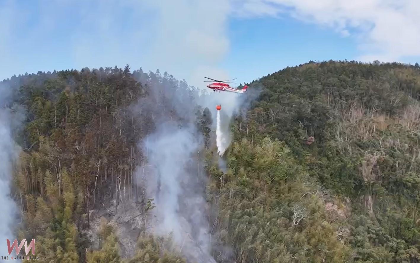 (有影片)/古坑草嶺山林火警擴大延燒 雲林出動空勤與跨縣市聯防搶救 - https://www.watchmedia01.com
