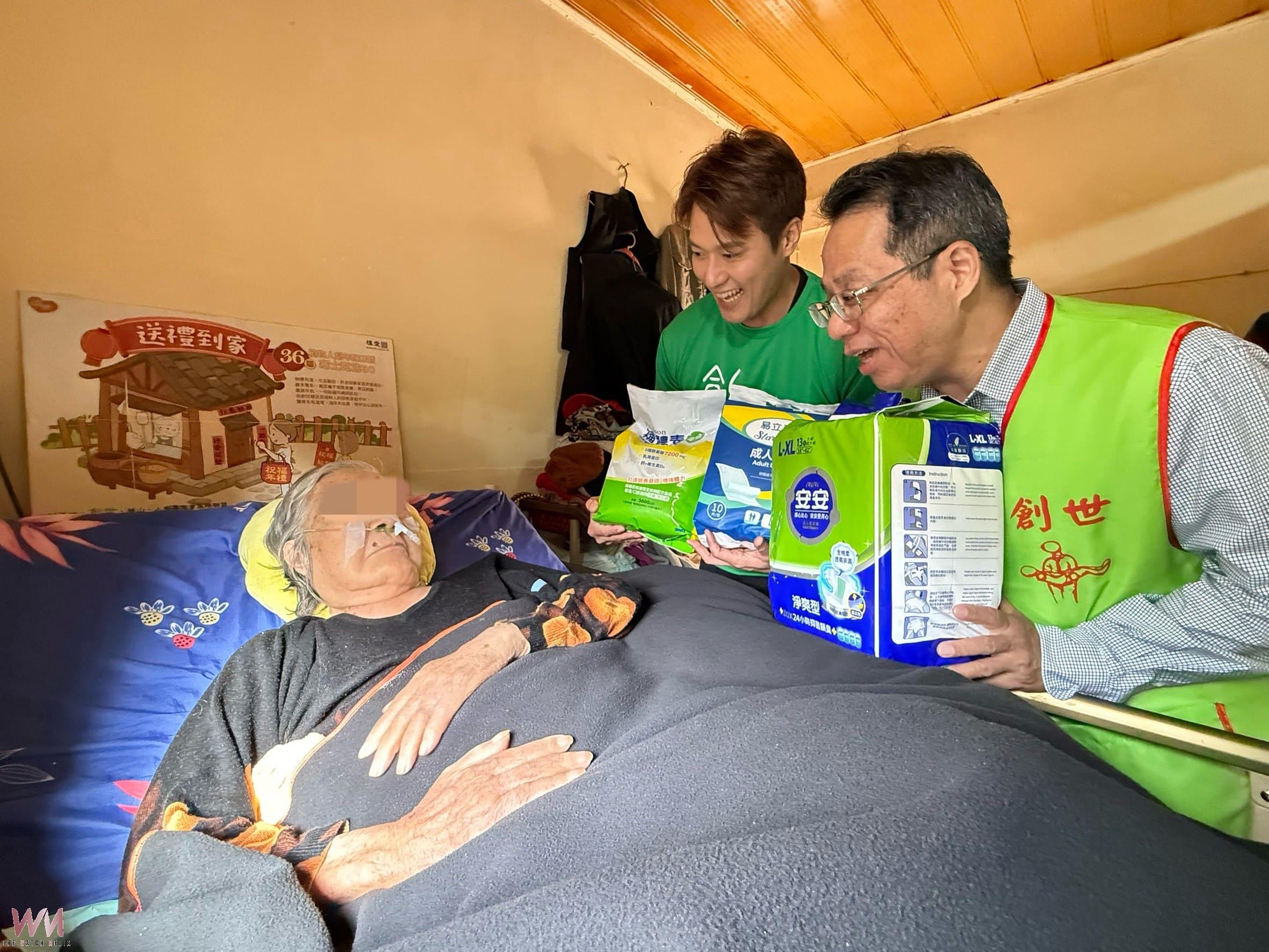 寒冬送暖 藝人張睿家陪伴植物人家庭溫馨迎新年 - https://www.watchmedia01.com