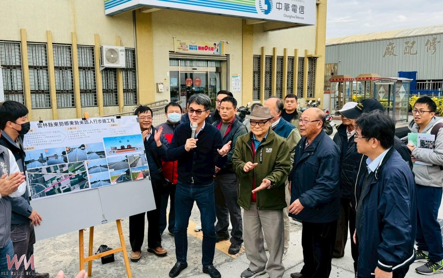 東勢、麥寮、元長同步升級 劉建國:打造友善安心步行環境 - https://www.watchmedia01.com