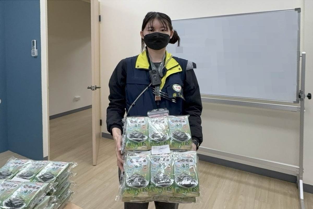 桃園市衛局公布嬰幼兒海苔監測結果,相關產品均已下架。<br /><br />