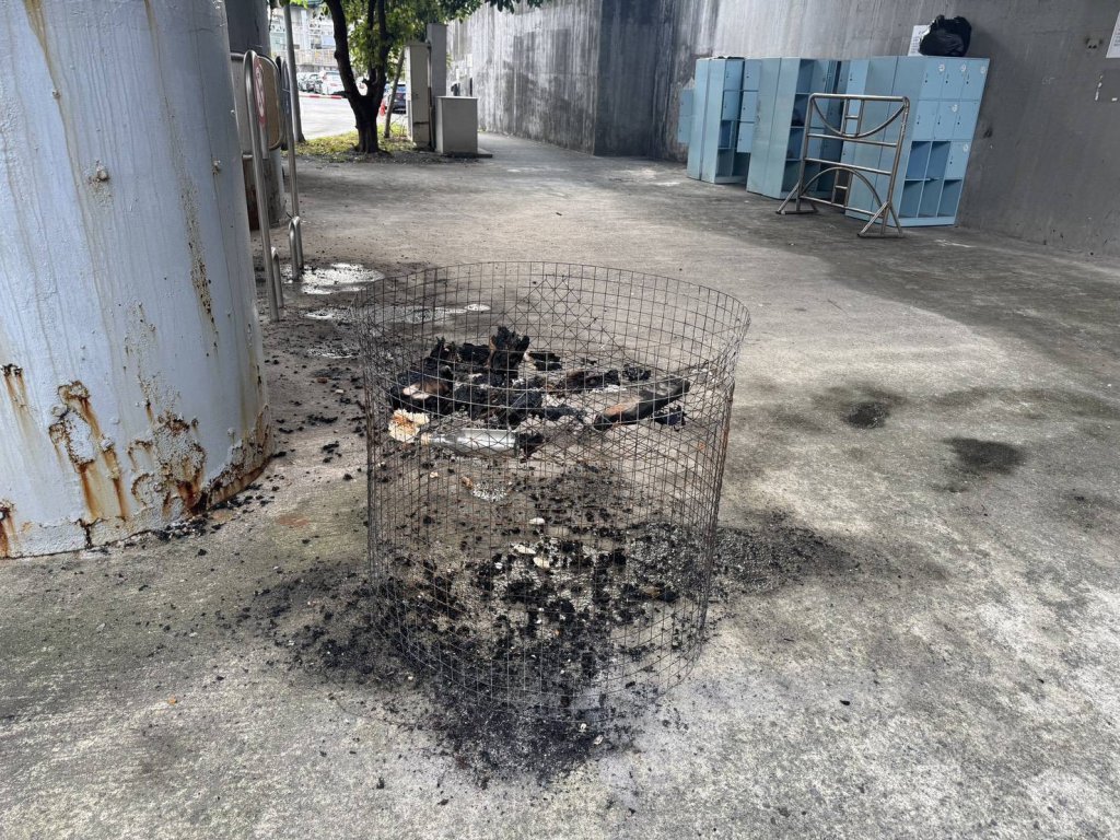 基隆寒夜生火取暖釀驚魂 男子燒垃圾遭警依縱火罪送辦