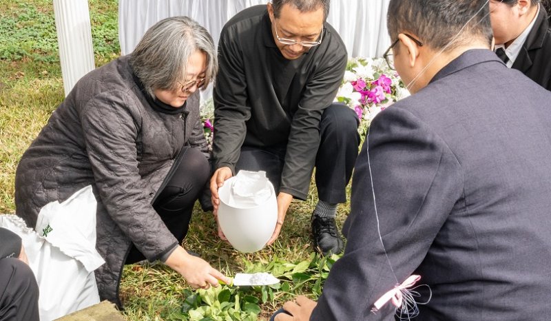 南華大學展演自然葬創新儀式 深化生命關懷與永續價值