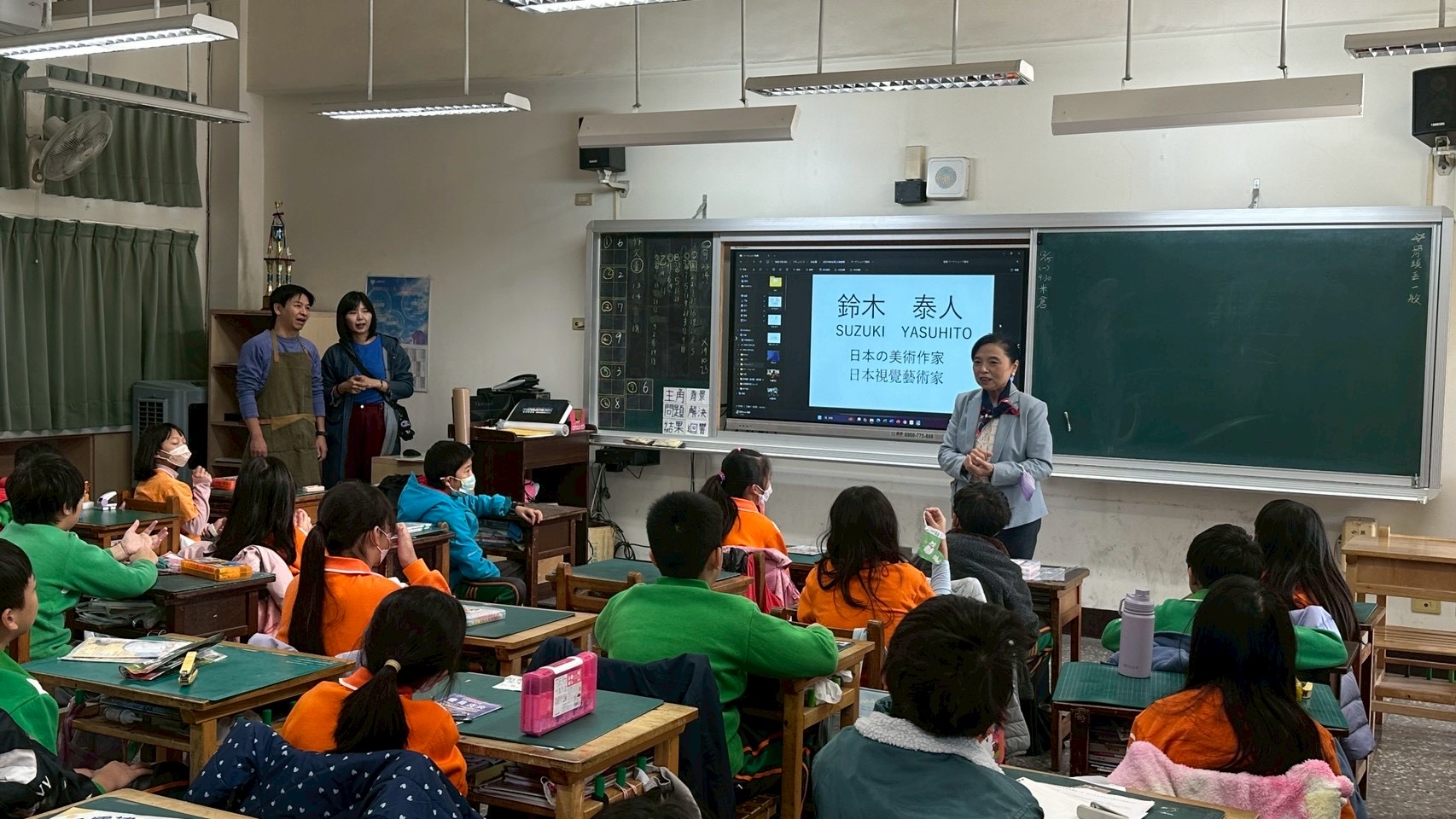 桃園成功國小學童參與創作 日本藝術家燈光裝置作品米倉劇場展出 gwa6f56w5