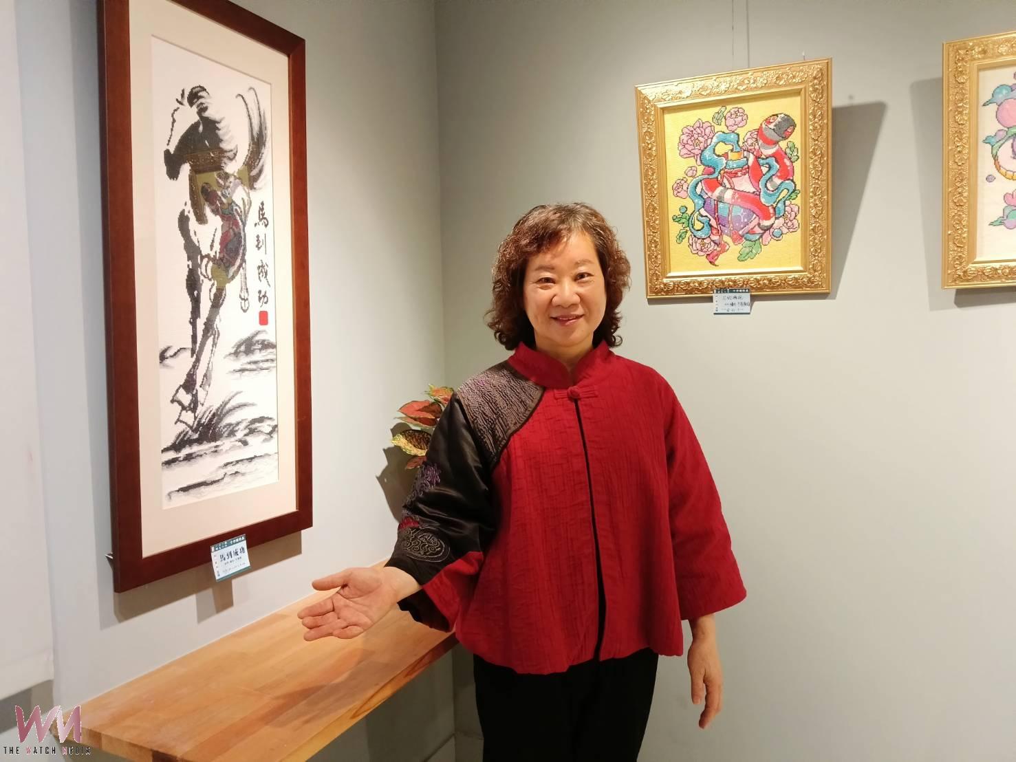 「一針一願・繡見人生」莊素月十字繡特展 即日起至3月1日北港工藝坊展出 - https://www.watchmedia01.com