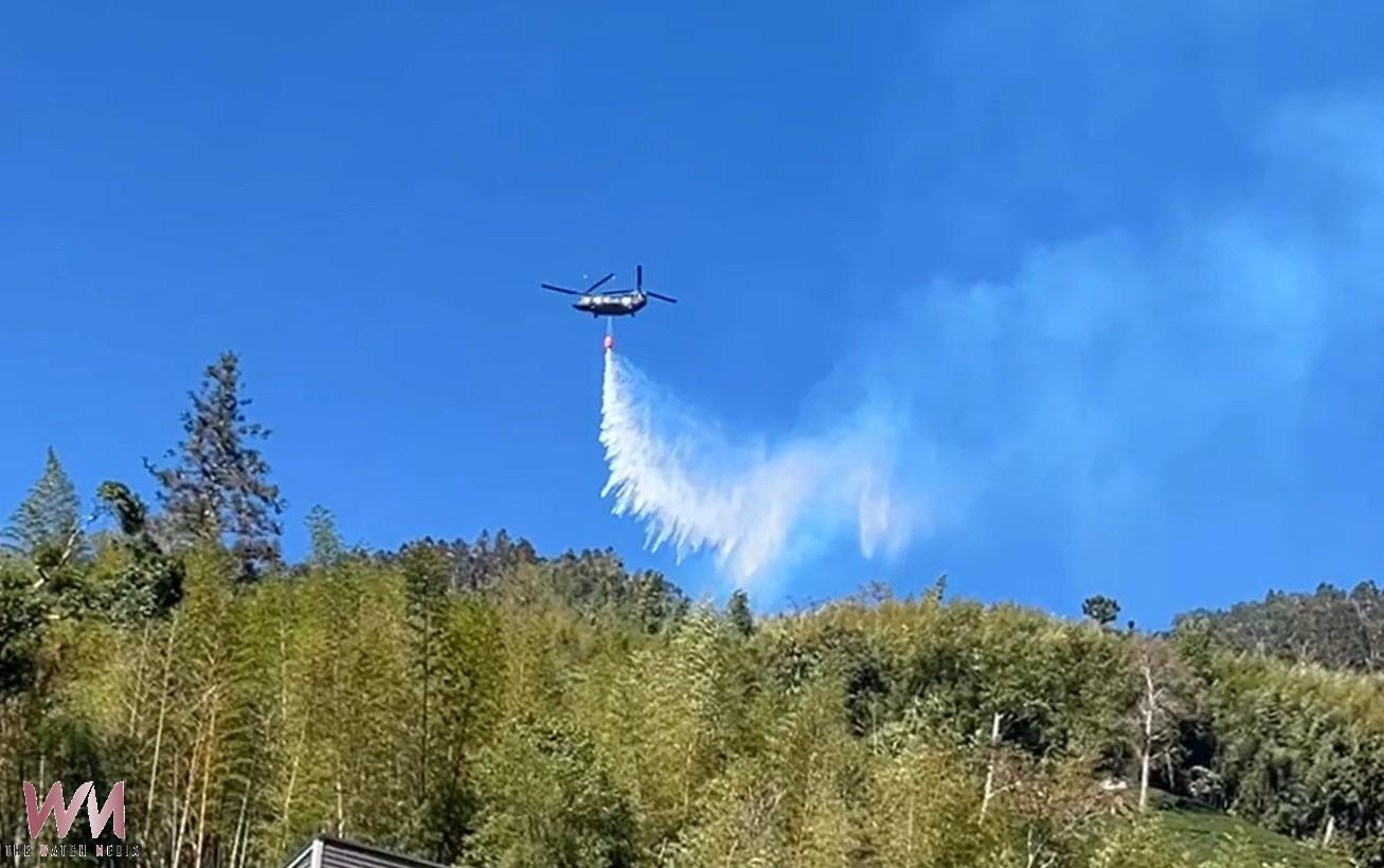 （有影片）／雲林草嶺山林火警邁入第三天　空勤、國軍聯手投水壓制火勢