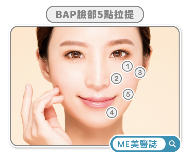 臉部BAP美學點位圖解