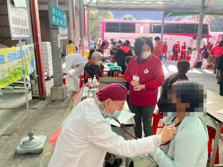 為恭醫院辦理大型免費健康篩檢 深入偏鄉守護鄉民健康