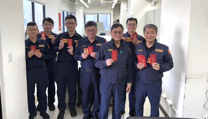 全台139名高階警官異動 副署長郭士傑、北市警局長林炎田 48 《圖說》新北市政府警察局新店分局分局長謝龍富陞任新北市政府警察局警政監。〈資料照片〉