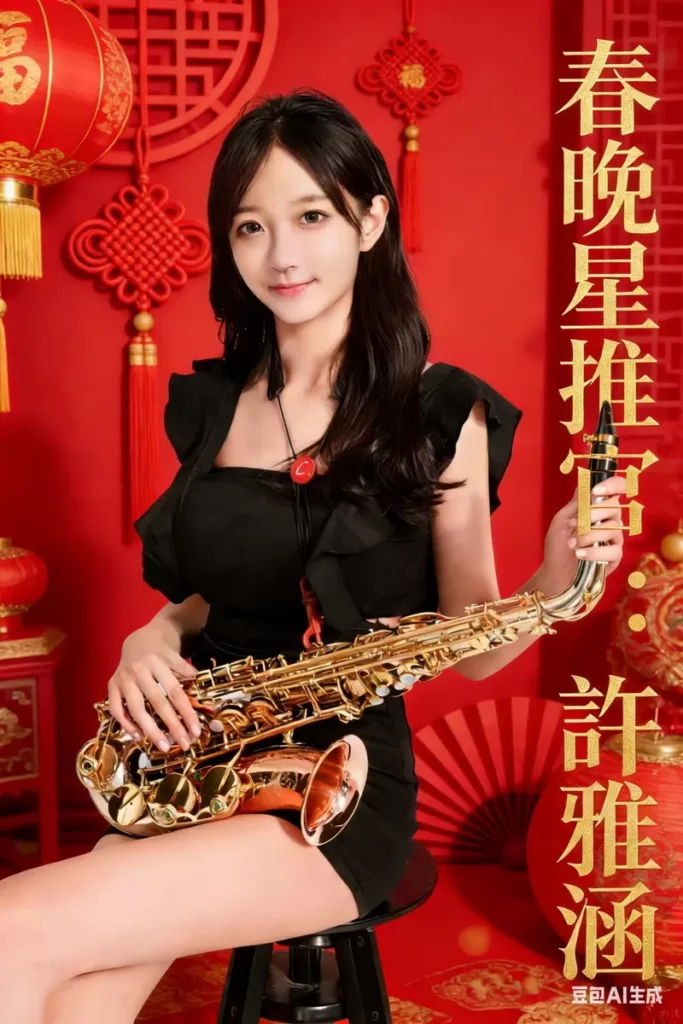 「春晚星推官許雅涵」是連續13年擔任中國春晚星推官唯一受邀的台灣藝人。