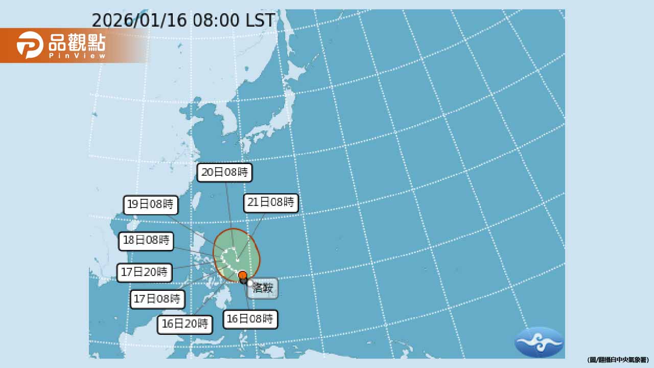 首颱洛鞍大迴轉不侵台！下週冷氣團襲北台濕冷探12度
