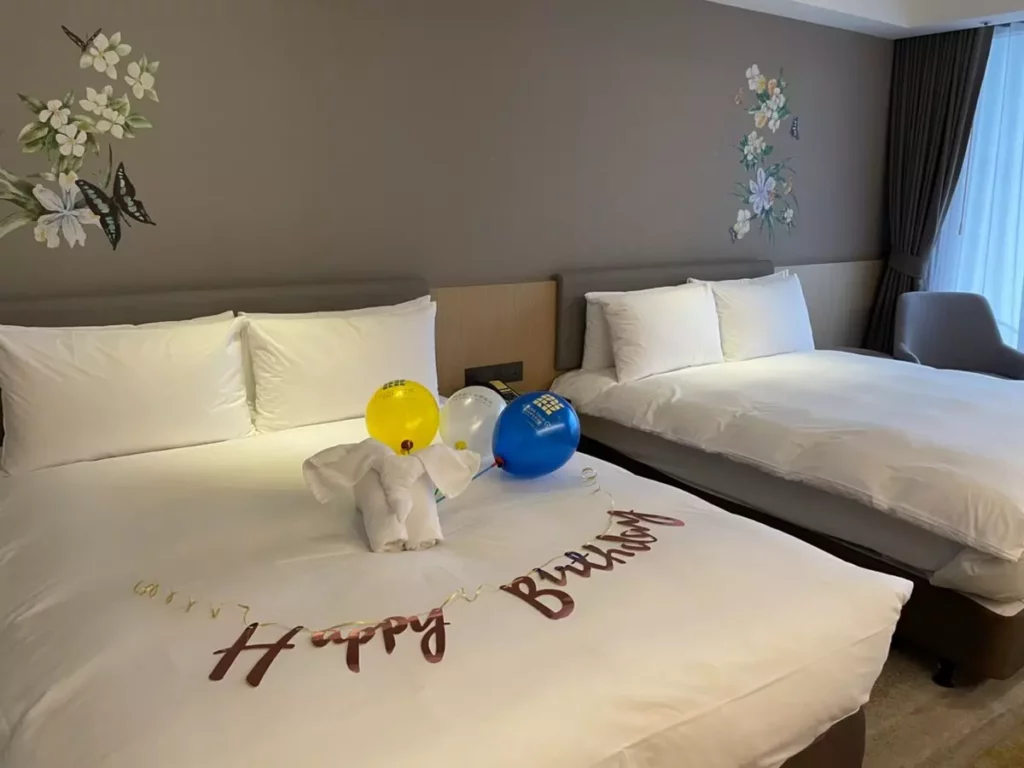 邀請旅客在生日月份為自己安排一趟充滿儀式感的慶祝之旅。(圖-將捷金鬱金香酒店提供)