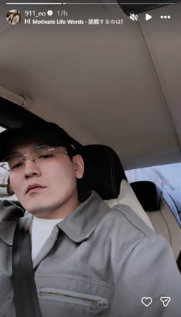 春風PO文尋找和他擦撞的賓士大哥。（圖／翻攝春風​IG）