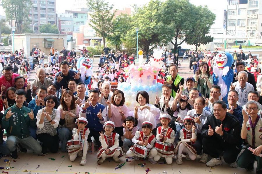 吳鳳幼兒園79週年園慶暨文藝芳鄰登場 氣氛熱絡溫馨