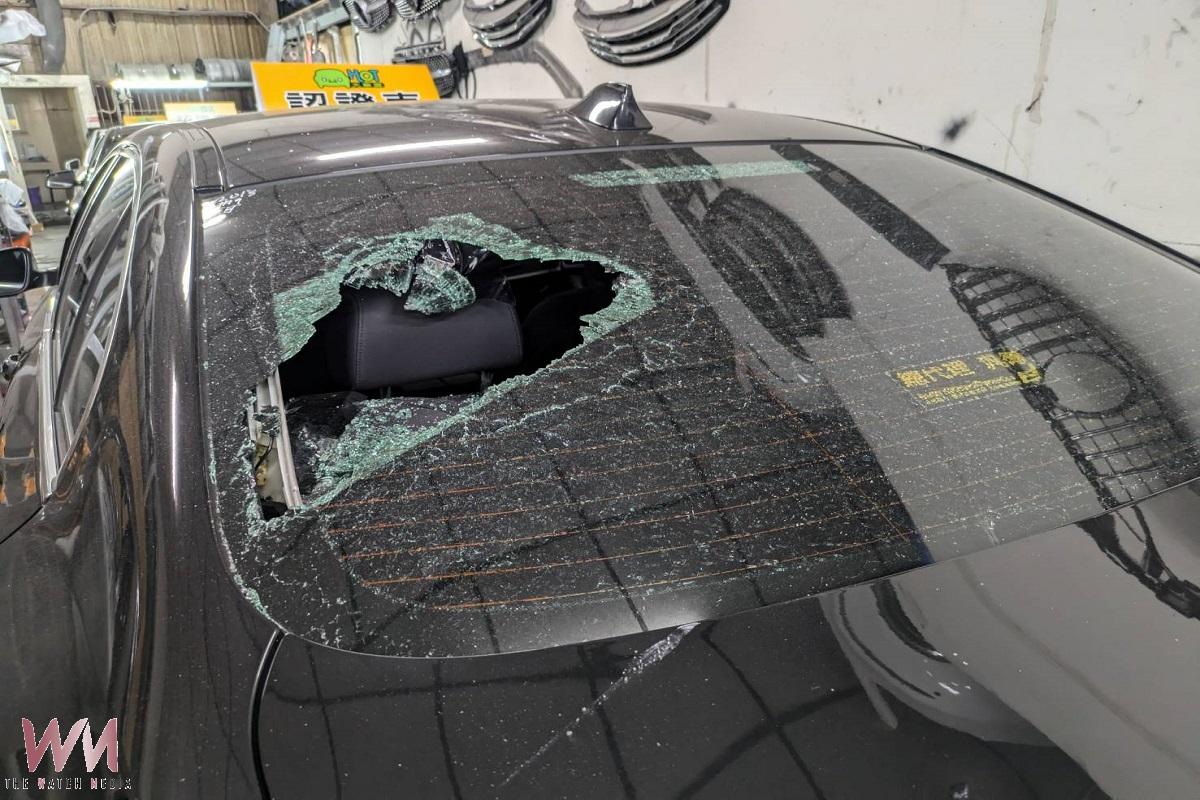 斗南某二手車行展示車遭砸 3蒙面人持棍棒砸損3車 - https://www.watchmedia01.com