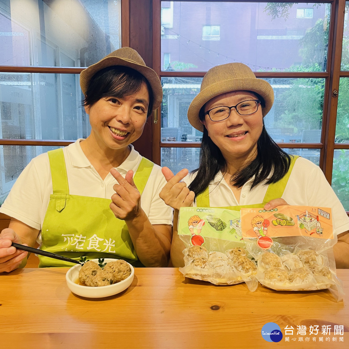 不老食光餐廳有16位阿公阿嬤投入餐飲服務