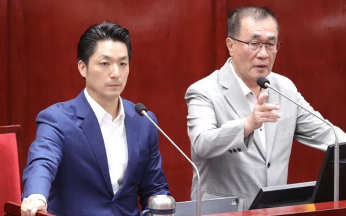 圖/台北市副市長李四川赴台北市議會接受備詢。(李四川臉書)