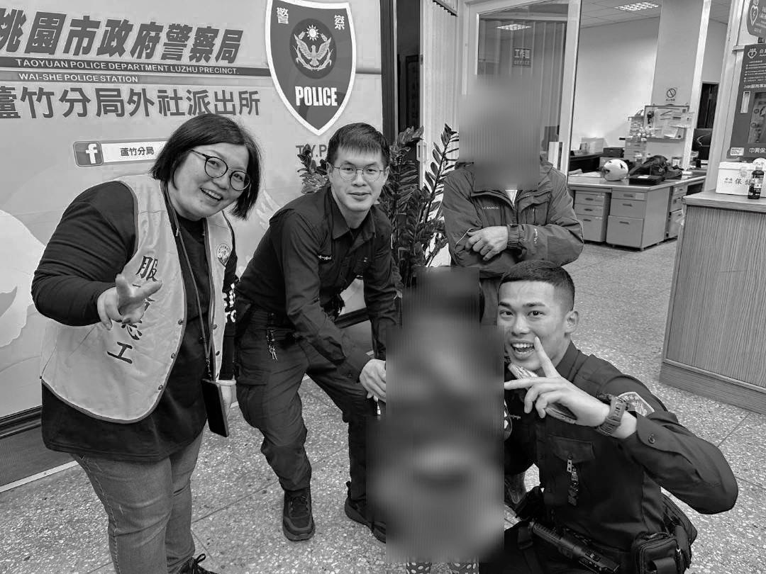 男童偷跑出門街上徘徊 蘆竹警民攜手「找爸媽」化解驚魂 S 96952323