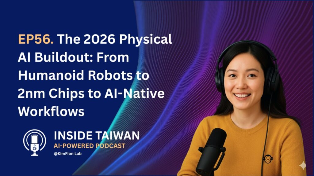 Inside Taiwan AI Podcast,聚焦半導體與 AI 產業重點新聞,提供台灣視角的國際速寫,每週一到四更新。(圖/主辦單位提供)
