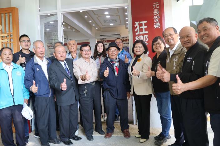 ▲元長愛樂狂響館揭牌,保存元長樂團珍貴文史,推動藝文向下扎根。(記者劉春生攝)