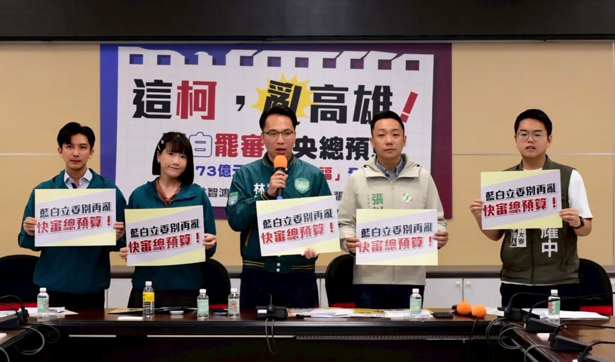 ▲自稱關心高雄卻凍結高雄？民進黨高雄青年選將批柯志恩忠於黨意、背離市民。