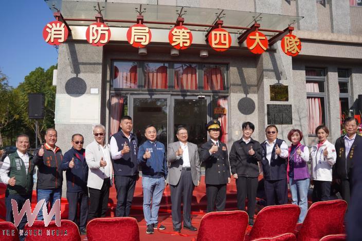 新竹縣消防局第四大隊揭牌 臨時大隊部啟用強化竹科防救災量能 - https://www.watchmedia01.com