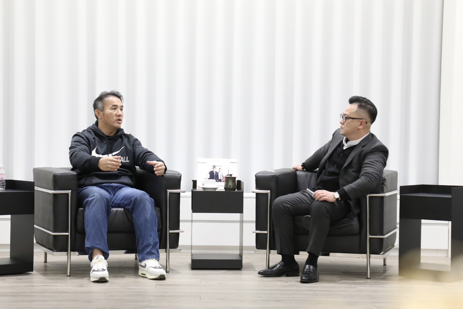「森林王子」傳承職棒經驗 童子瑋邀張泰山共商基層棒球發展 206 「森林王子」傳承職棒經驗 童子瑋邀張泰山共商基層棒球發展 205