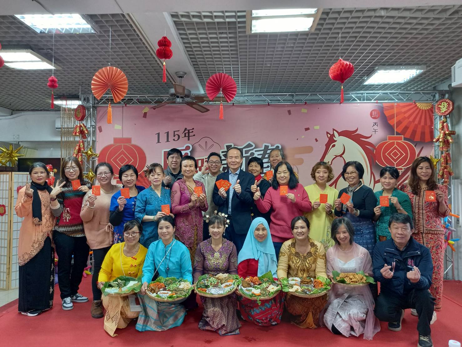 桃園南區新住民學習中心歲末圍爐登場 提前歡度新年佳節 110307 0