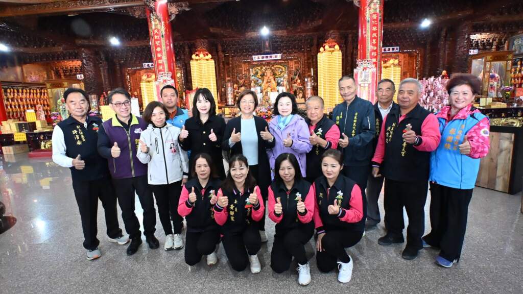 ▲彰化縣政府今日於芳苑普天宮舉行擲筊祈福儀式，擇定國曆6月7日(農曆4月22日)舉行，縣長王惠美歡迎全國鄉親屆時蒞臨參與2026國際海牛文化節，來芳苑拜媽祖、體驗海牛文化。（圖／彰化縣政府提供）