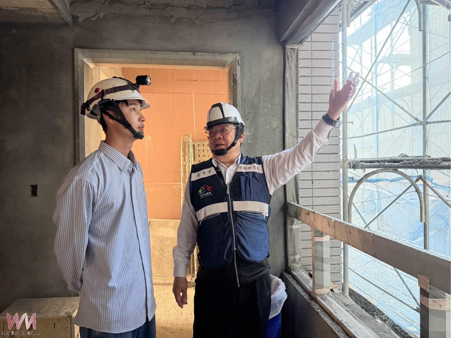 強化墜落預防措施　台中市府勞工局啟動建築工地專案檢查