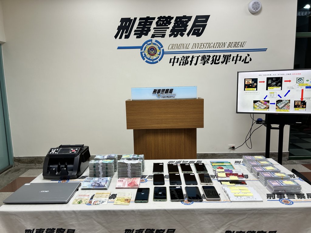 投資夢碎又卡債!- 台中檢警偵破「假投資軟體」結合「刷卡換現」不法資產1億7千餘萬元