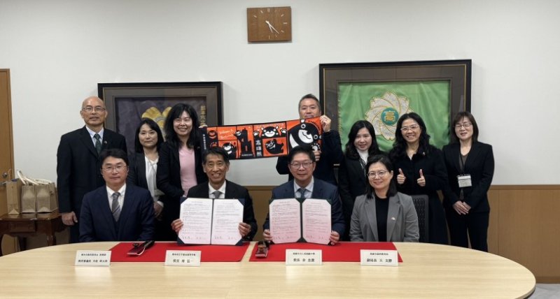 高雄市教育局赴日參與「熊本教育週」  見證仁武高中與熊本市立千原台高等學校締結姊妹校