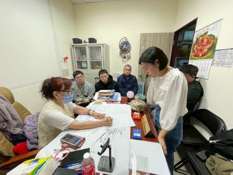 長期蹲點地方建設　劉品妡深耕大安路工程獲里民肯定