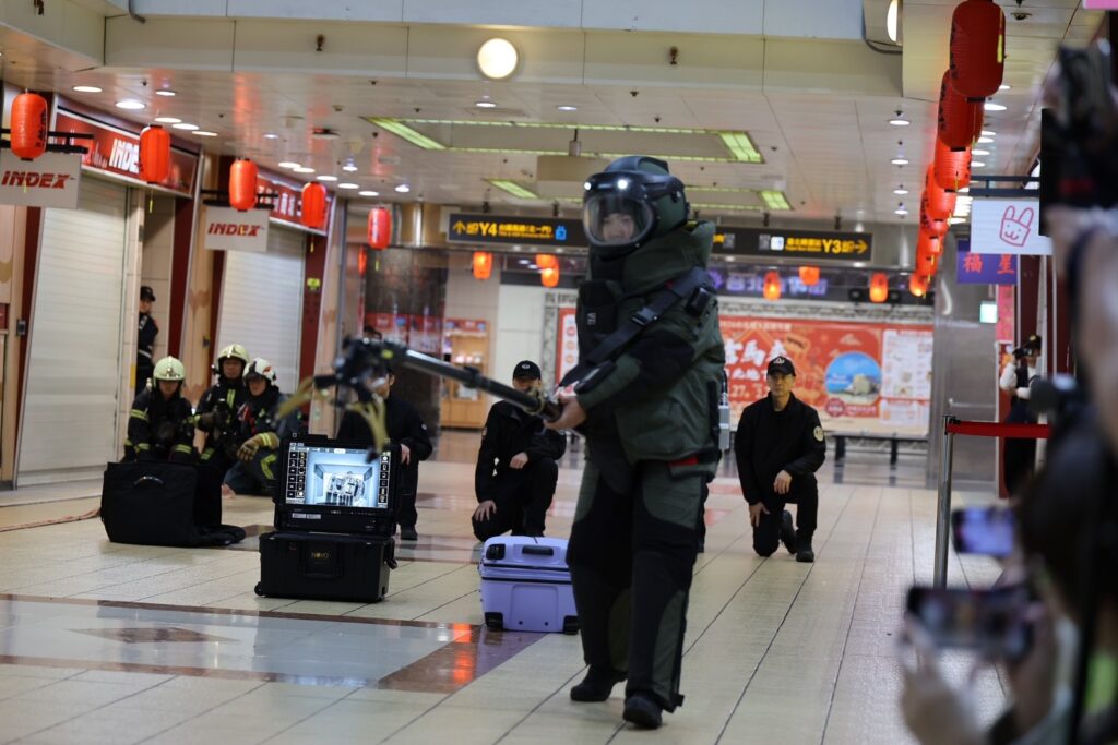 北車聯合演練 警局發布CBS告警 強化共構區應變能力 43 MEITU 20260122 161637672