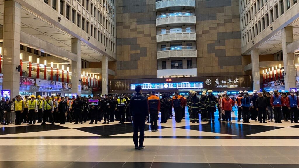 強化災害危安應變 鐵警全力配合北車無差別攻擊演習 40 1769073228193