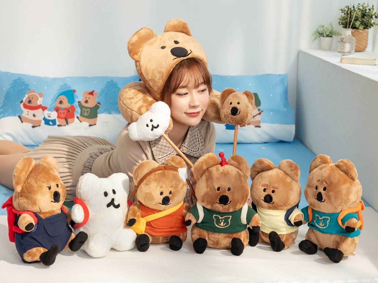短尾矮袋鼠Quokka降臨7-11與AIR SPACE 冬日療癒感一次補齊