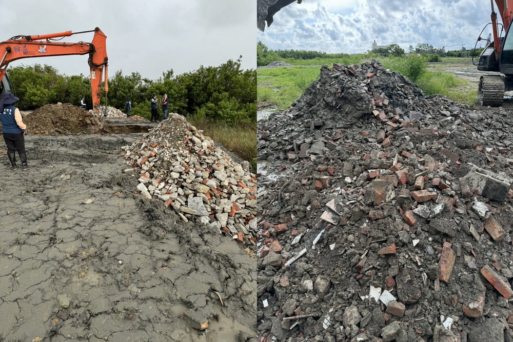 濫倒營建廢棄物達40個足球場 南檢起訴102人27家公司 218 濫倒營建廢棄物達40個足球場 南檢起訴102人27家公司 217