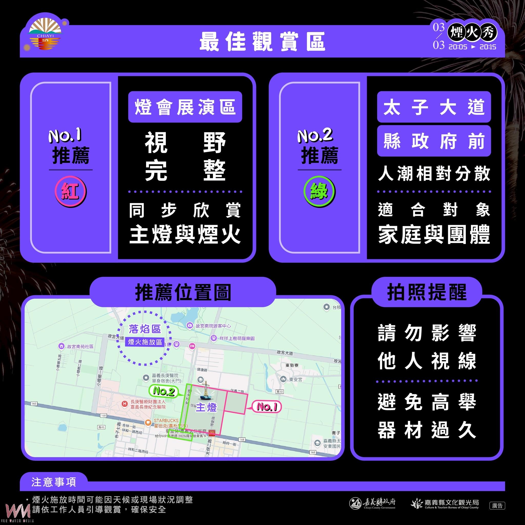 2026台灣燈會3月3日高空煙火秀    為燈會揭開華麗序幕 - https://www.watchmedia01.com