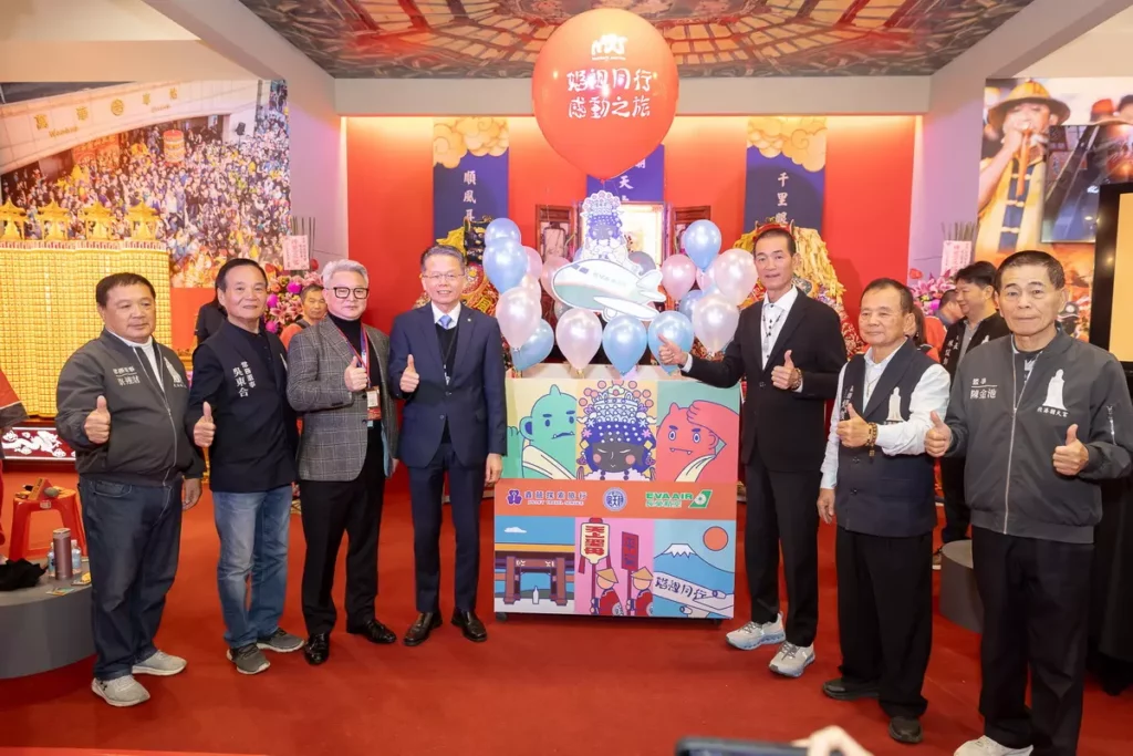北港朝天宮正式宣布,推出台灣首創的海外文化同行行動