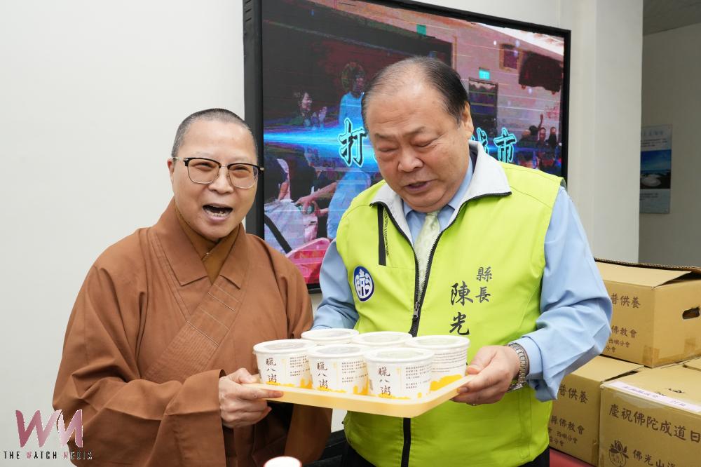 佛光山海天佛剎寒冬送暖 贈星雲大師新春賀詞 - https://www.watchmedia01.com