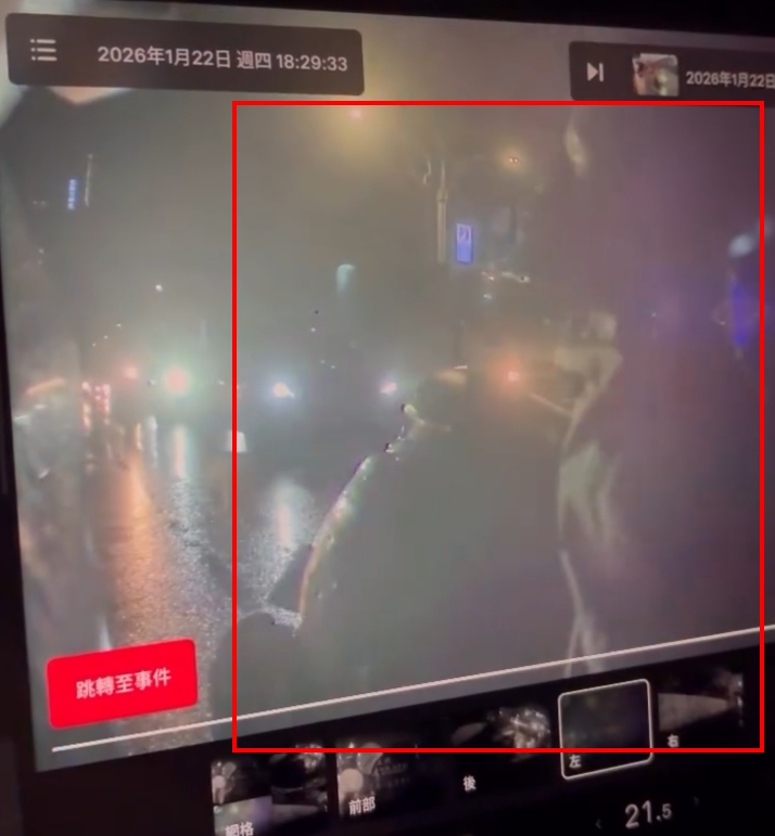 桃園騎士釀禍竟落跑!受害車主怒PO網急尋行車紀錄器找人 1769309727590