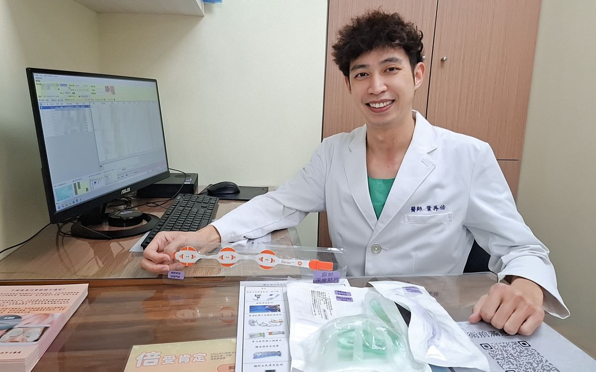 圖/葉再倍醫師認為手術安全從麻醉訪視就開始,對降低病人焦慮也有極大幫助。(衛生福利部臺北醫院提供)