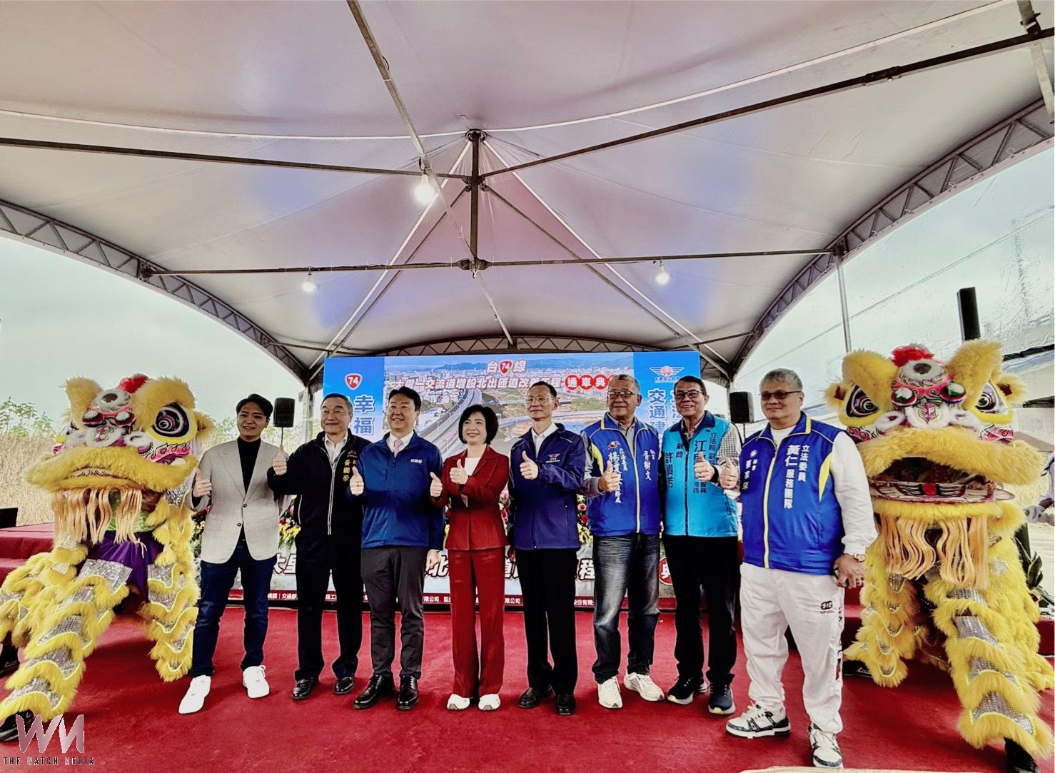台74線台中大里一北出匝道完工通車 兌現開工完工承諾 - https://www.watchmedia01.com