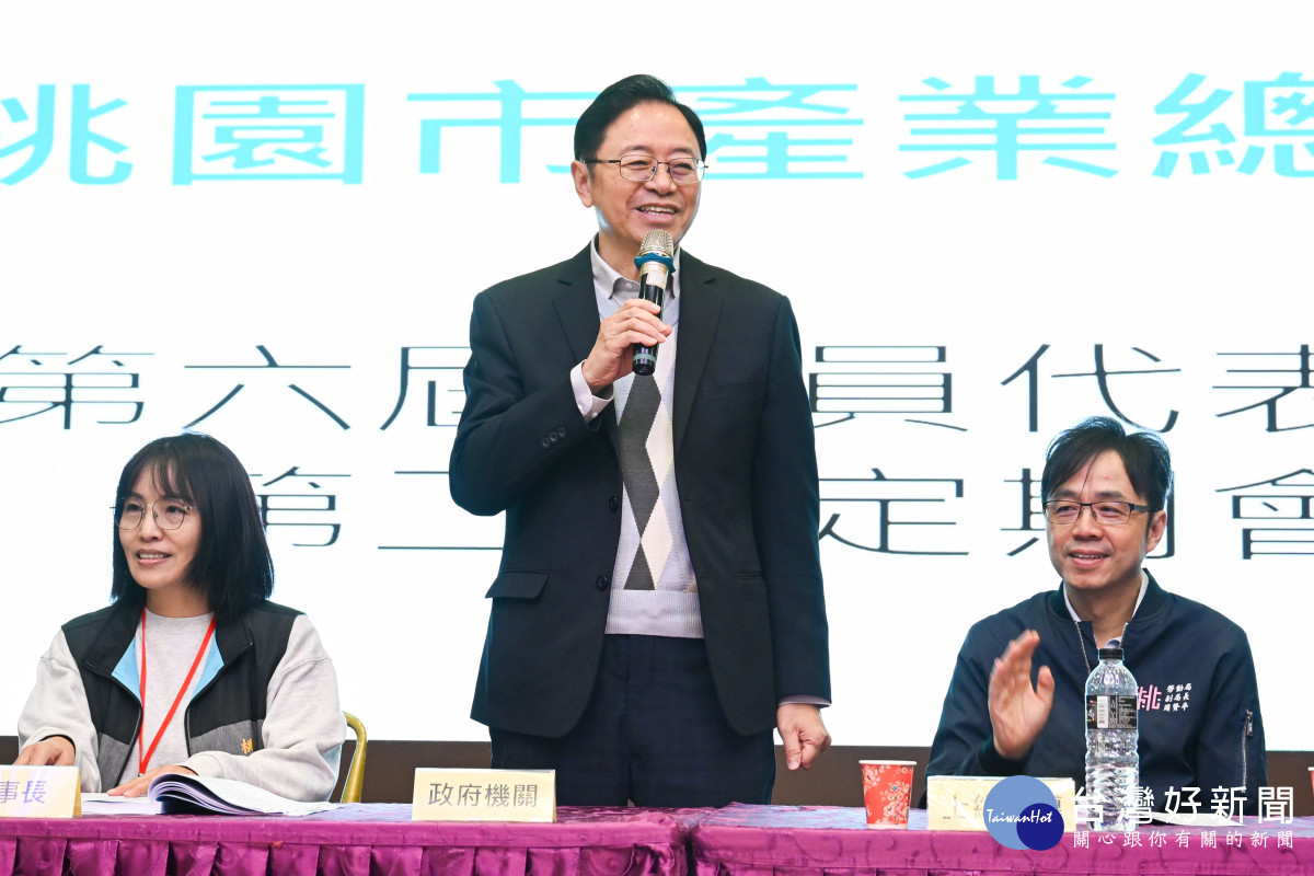 張市長致詞。